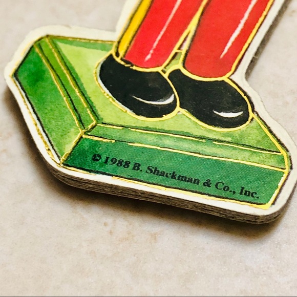 B. Shackman & Co Die Cut Ornaments 1988 Vintage NUTCRACKER - Picture 4 of 5